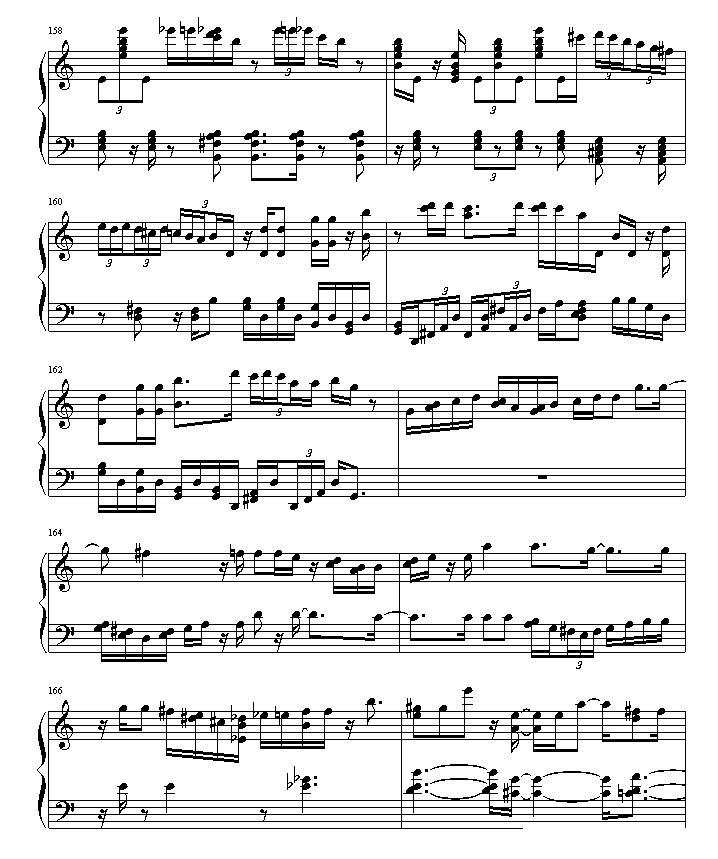 绮想輪旋曲钢琴谱(钢琴曲)钢琴谱第11页