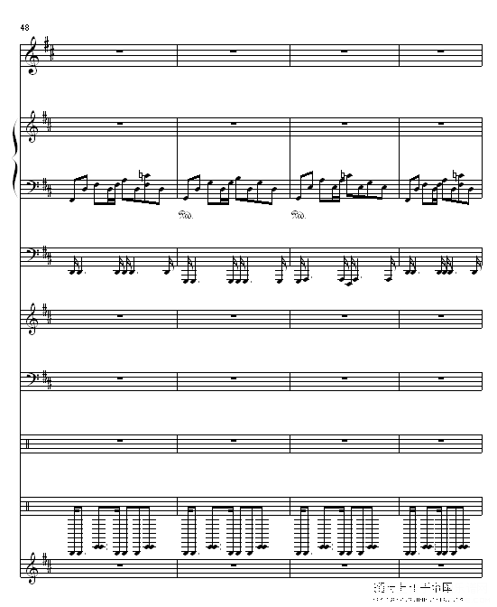 熏衣草之恋钢琴谱第8页