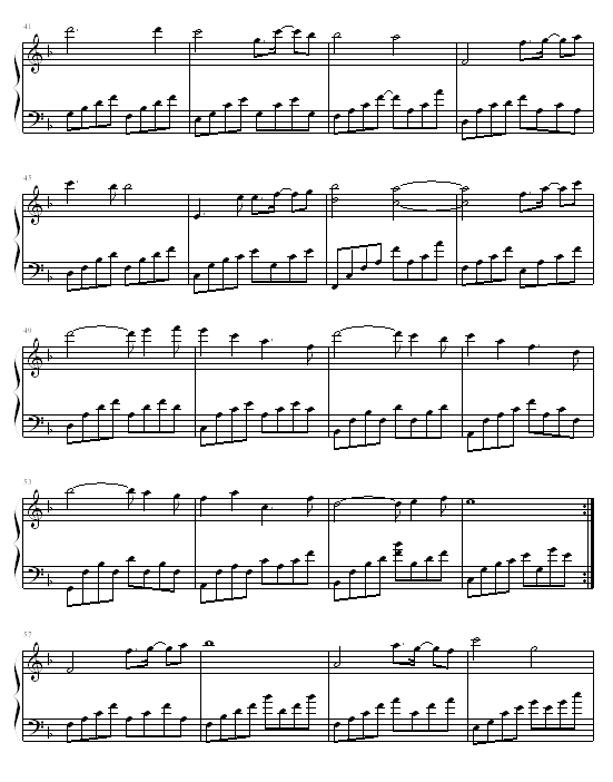 the silence of knowing钢琴谱第3页