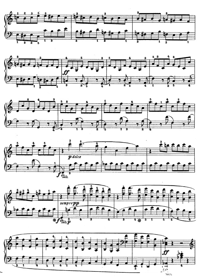 第二十一钢琴奏鸣曲（op.53）钢琴谱(钢琴曲)钢琴谱第24页