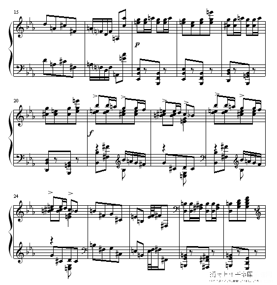 蚂蚁谐虐曲no.2钢琴谱第2页