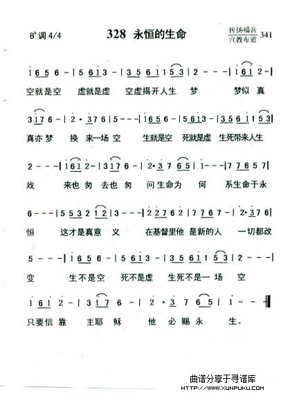 永恒的生命简谱