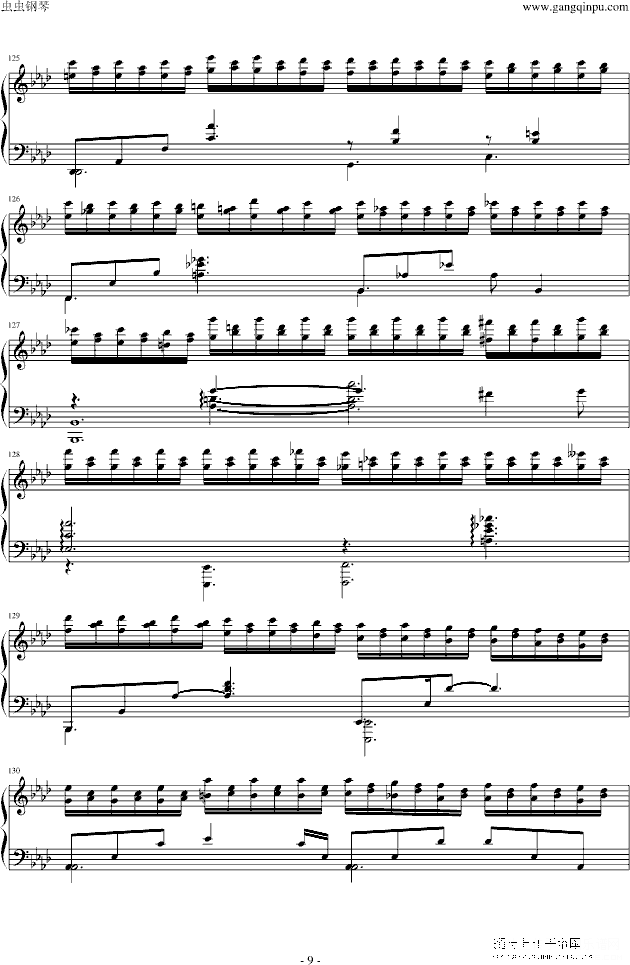 concert etude op.40 no.2reverie钢琴谱(钢琴曲)钢琴谱第10页