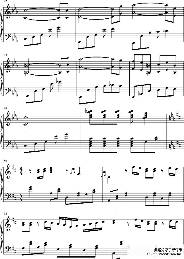 “最後”の變奏曲-言主任钢琴谱第4页