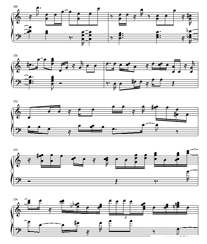 绮想輪旋曲钢琴谱(钢琴曲)钢琴谱第13页