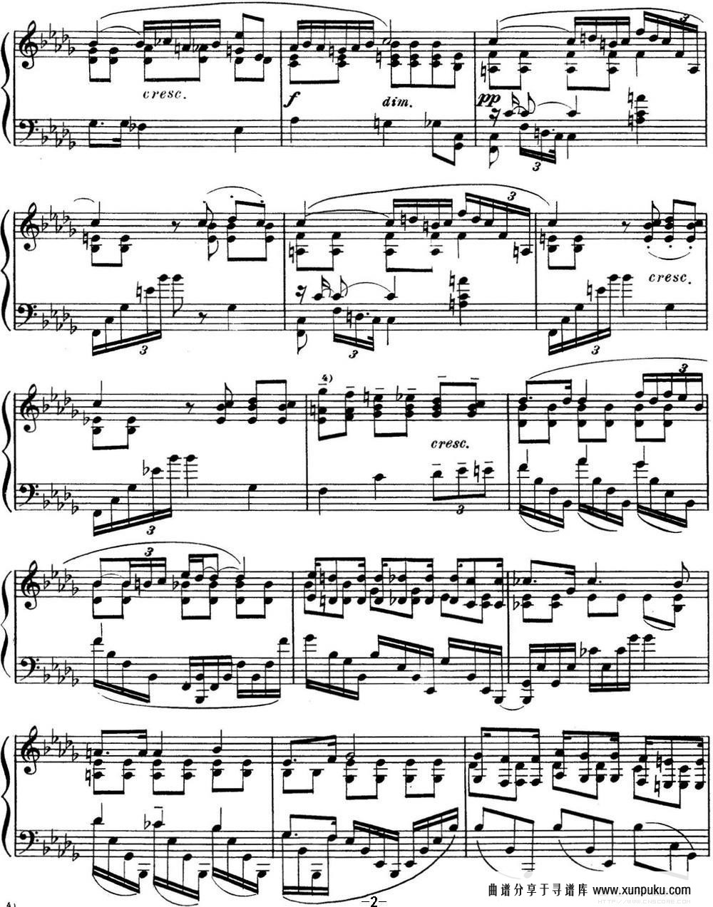 斯克里亚宾 钢琴练习曲 Op.8 No.11 Alexander Scriabin Etudes钢琴谱第2页