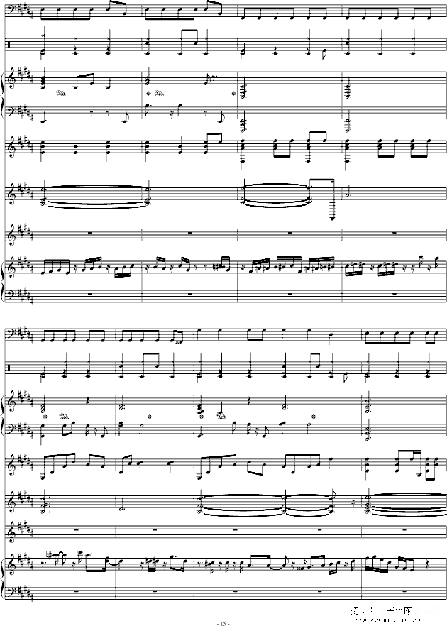 jazz demo钢琴谱第7页
