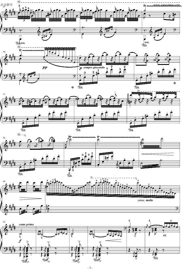 李斯特《匈牙利狂想曲第2号》 powerpower版钢琴谱第9页