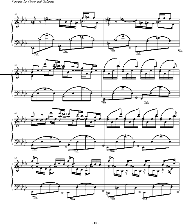 肖邦第二钢琴协奏曲（第一乐章）钢琴谱(钢琴曲)钢琴谱第7页