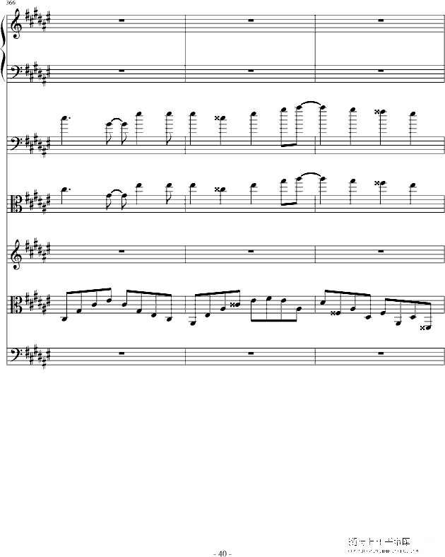 音乐合集2012钢琴谱第35页