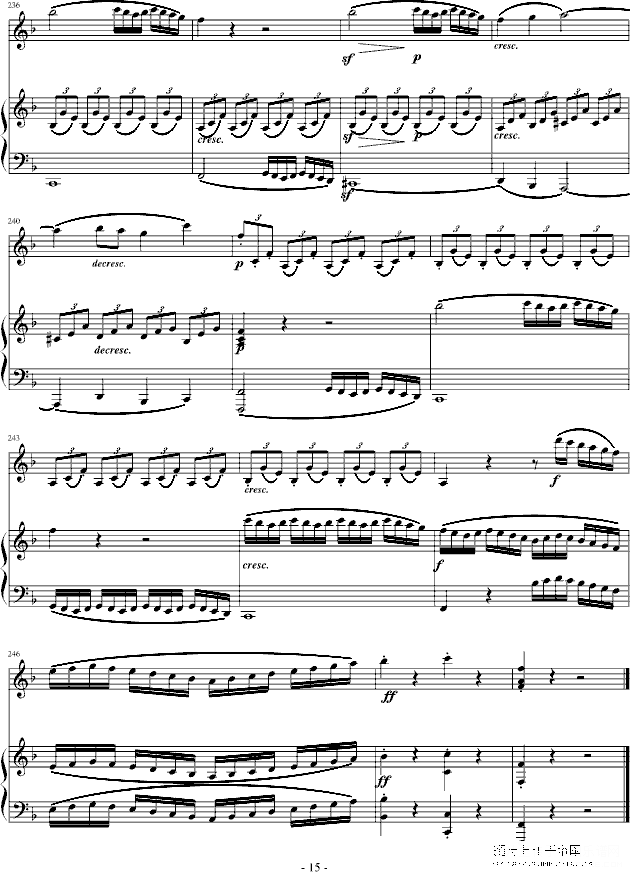 春天奏鸣曲钢琴谱(钢琴曲)钢琴谱第4页