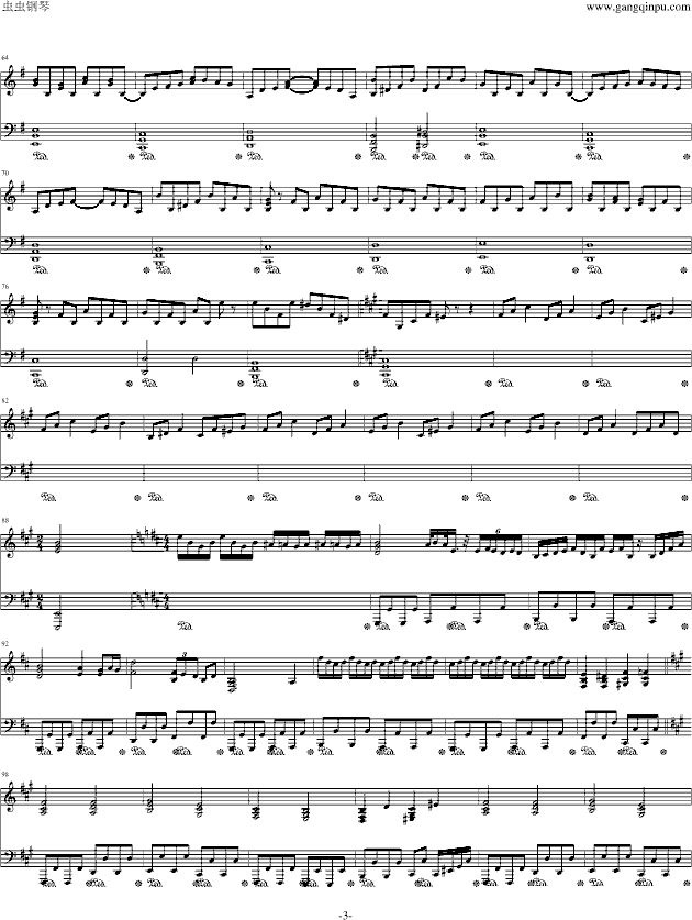 sound horizon  ark钢琴谱第3页