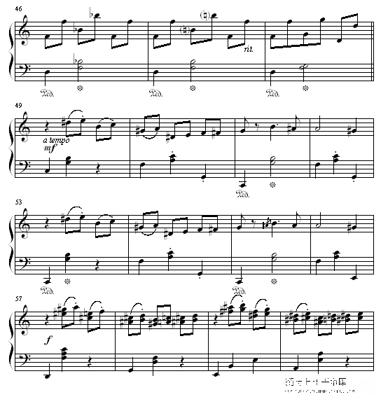 十一月魔法之靴钢琴谱第4页