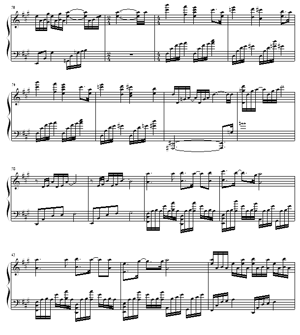 dearest钢琴谱第4页