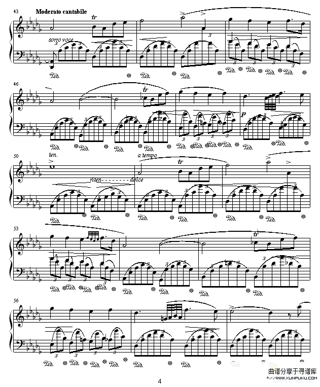 幻想即兴曲-滴漏打谱-肖邦钢琴谱第4页