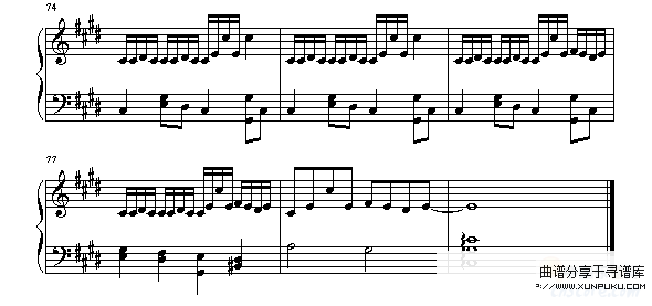 止战之伤-周杰伦钢琴谱第6页