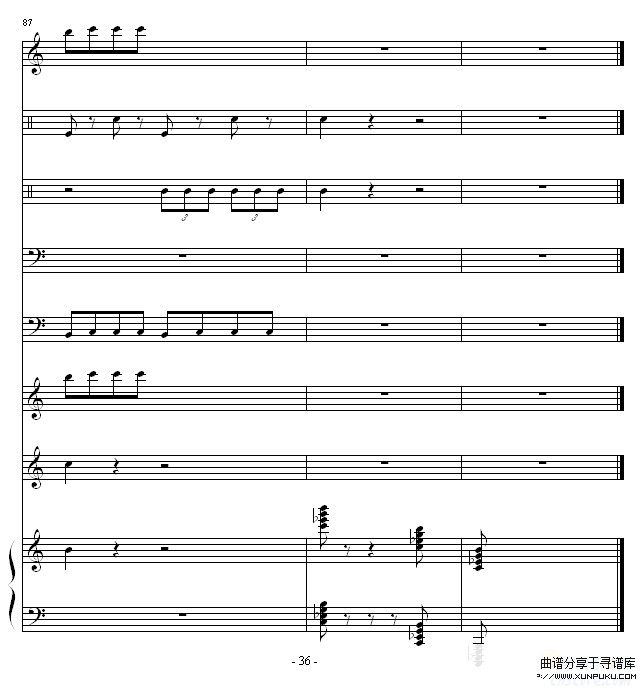 <蜂鸟>听后感-1993225钢琴谱第36页