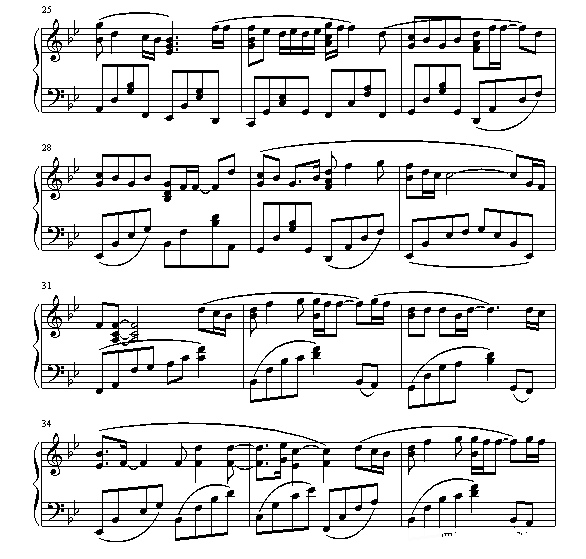 我和春天有个约会钢琴谱第3页