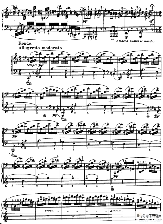 第二十一钢琴奏鸣曲-（Op.53）-贝多芬钢琴谱第16页