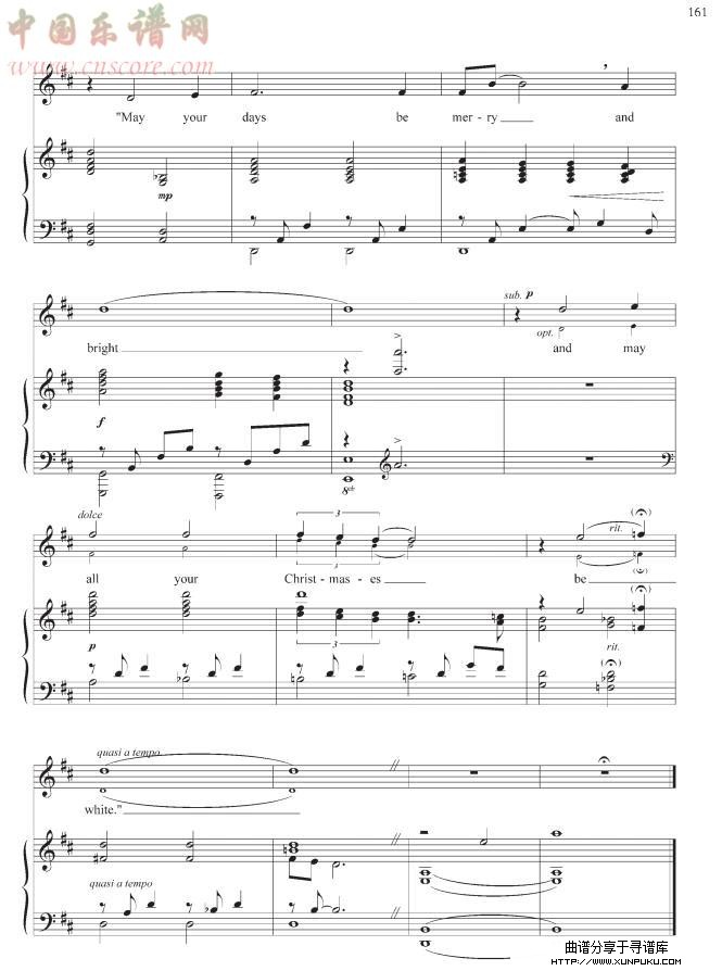 白色圣诞其他曲谱第6页