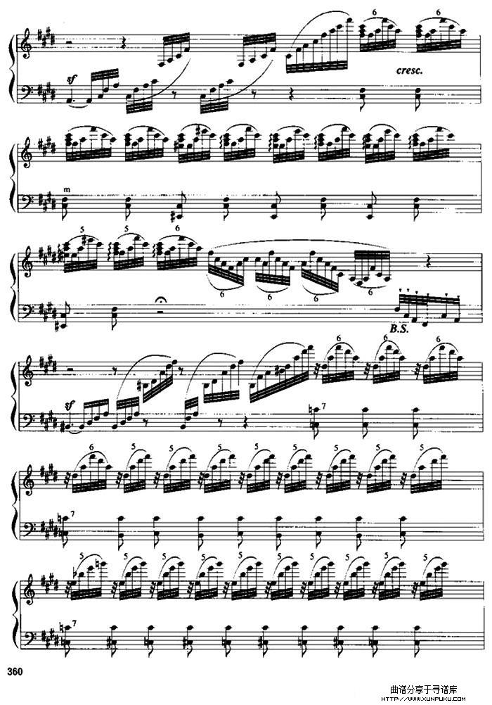 西班牙狂想曲手风琴谱第2页