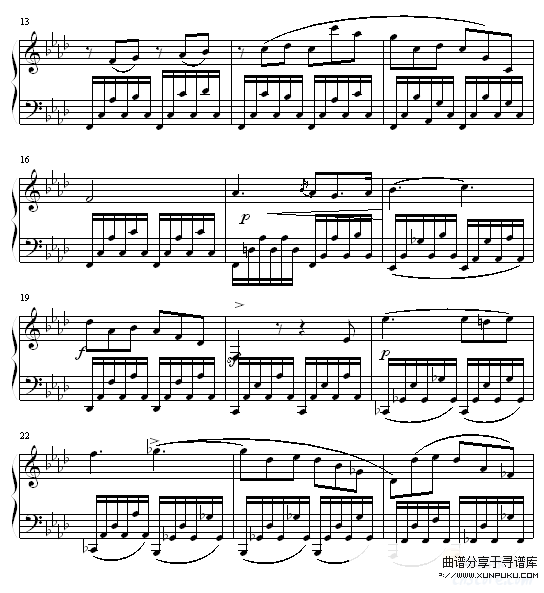 练习曲 -Op10-Nr9-肖邦钢琴谱第2页