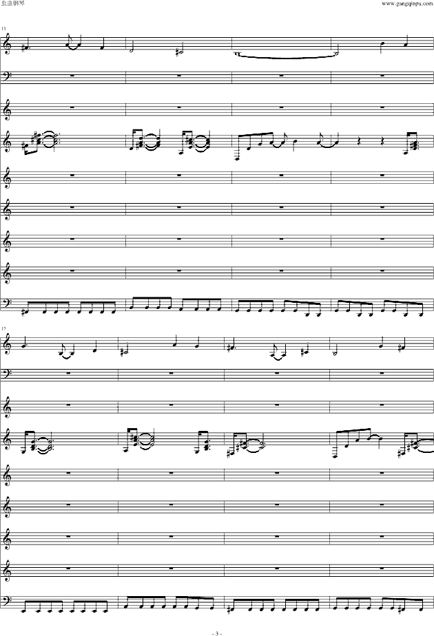 everlasting song 总谱钢琴谱第9页