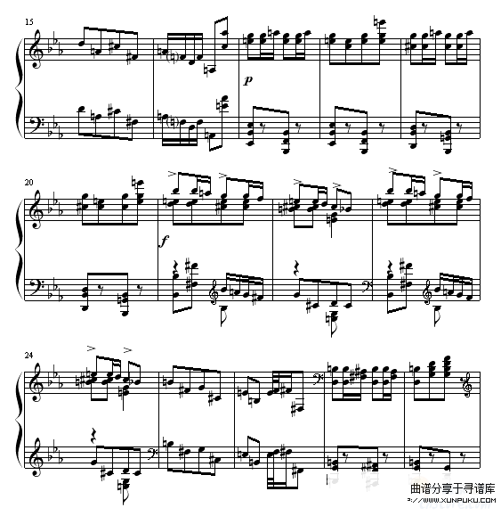 蚂蚁-谐虐曲No.2-Hamlet钢琴谱第2页