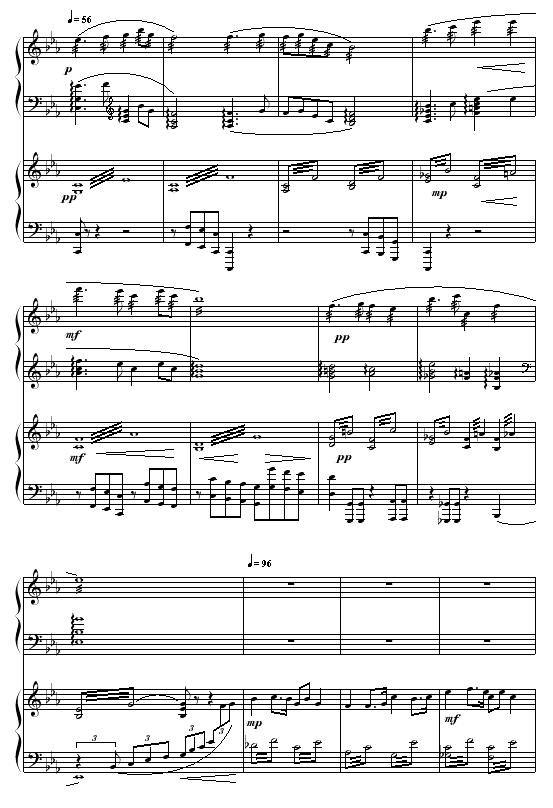黄河愤钢琴谱第13页