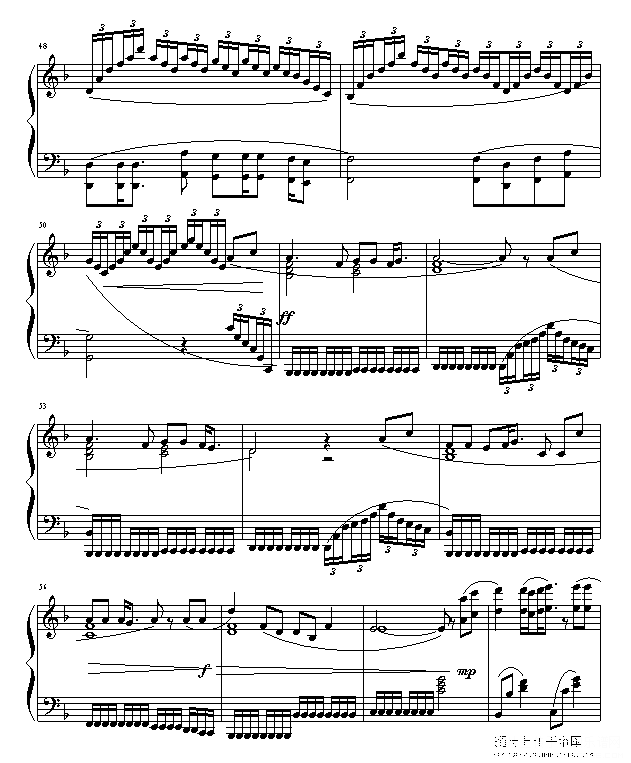 失乐园钢琴谱第4页