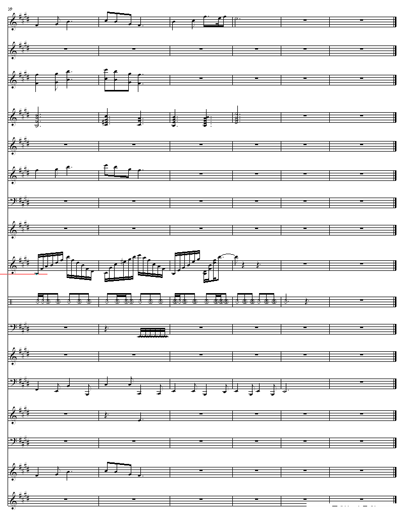 今夜无眠钢琴谱第6页