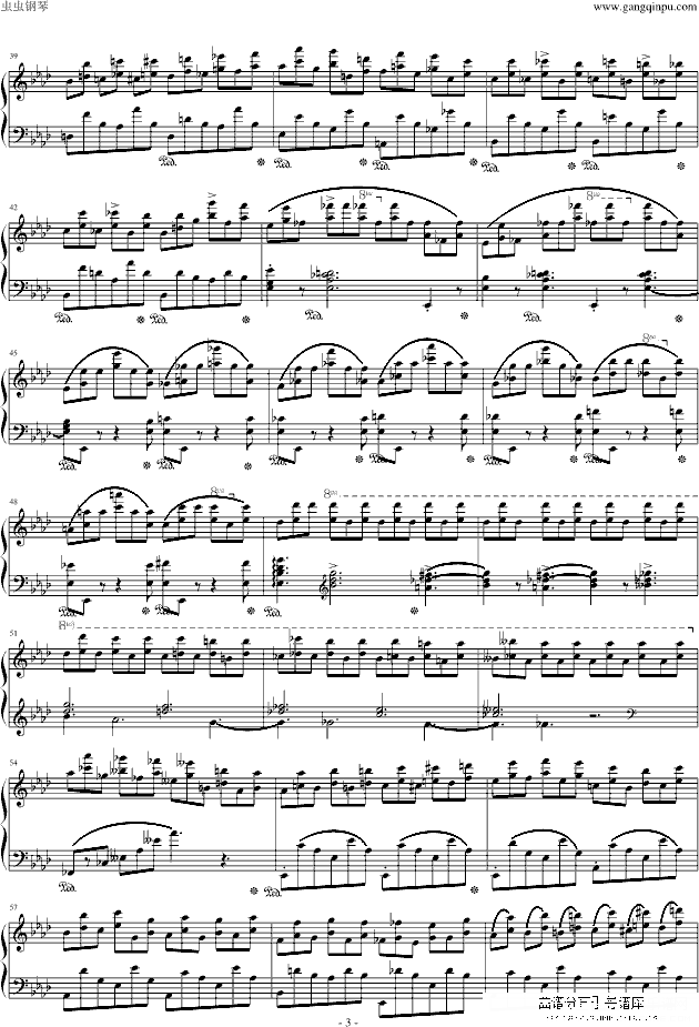 练习曲op.10 nr.10钢琴谱(钢琴曲)钢琴谱第3页
