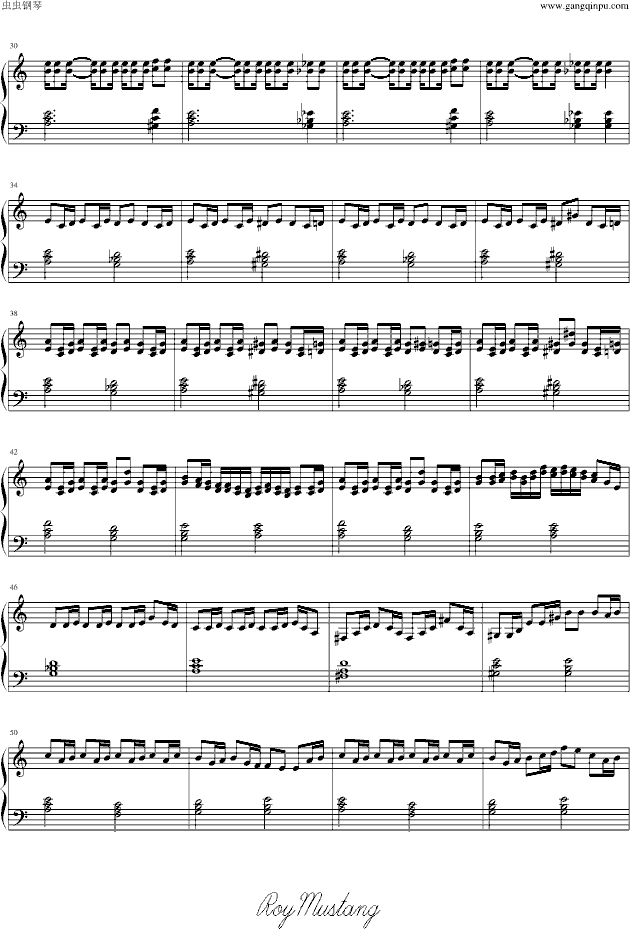 [鏡音len]對二氯苯（破壊系洗脳歌）钢琴谱第2页