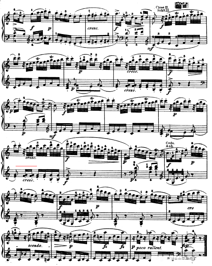 钢琴奏鸣曲 kv330钢琴谱第11页