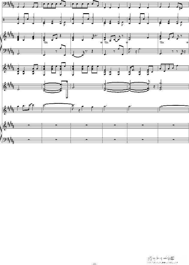 jazz demo钢琴谱第17页