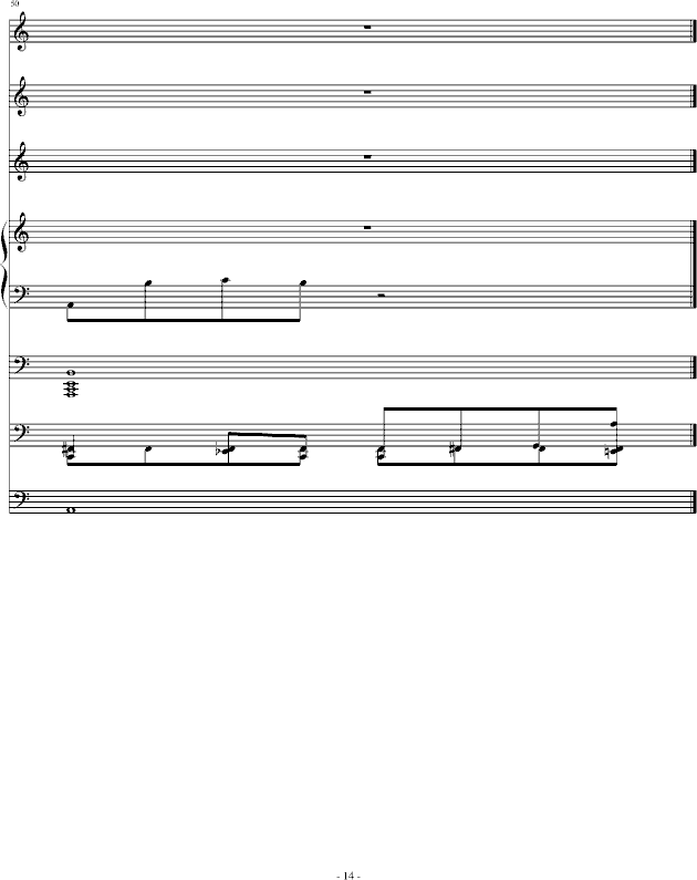 天蝎座（scorpio）钢琴谱第6页