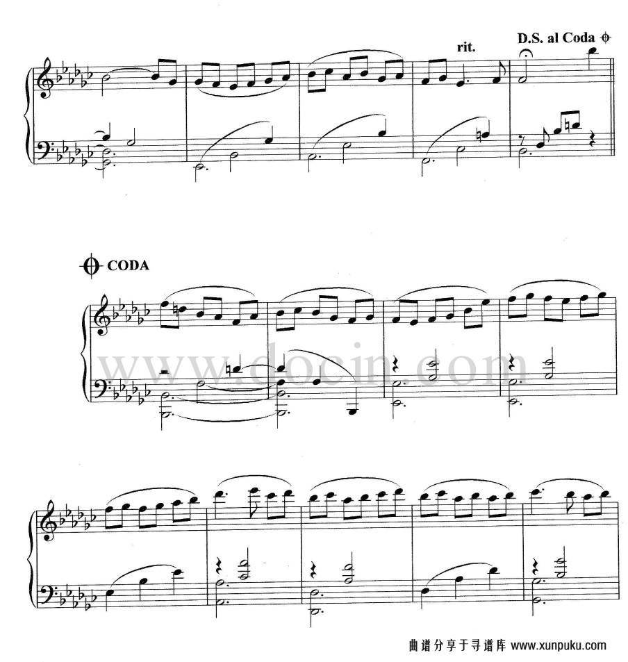 beethoven's silence钢琴谱第3页