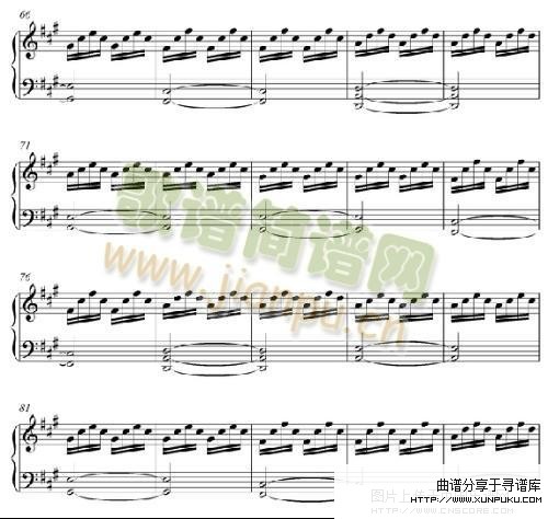 someone like you钢琴谱第3页