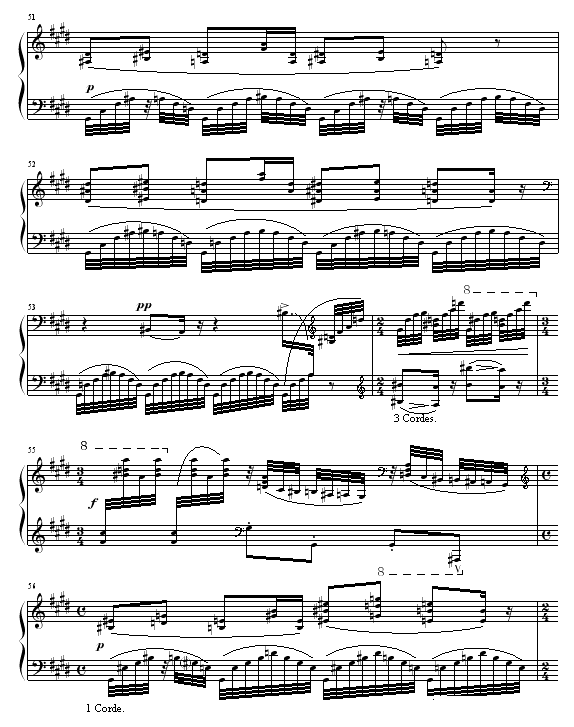 水之嬉戏钢琴谱(钢琴曲)钢琴谱第12页