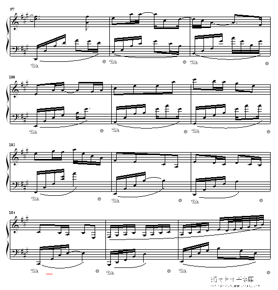 自我催眠钢琴谱第11页