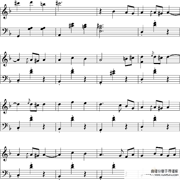 12-6(被遺忘的圓舞曲)-Ariosto钢琴谱第7页