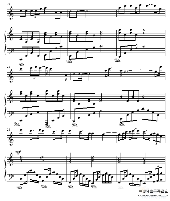 橘子红了-黄磊钢琴谱第3页