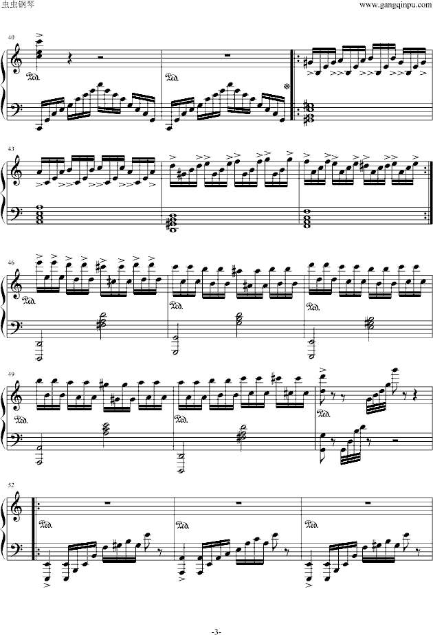 wonderlandtonci huljic钢琴谱第3页