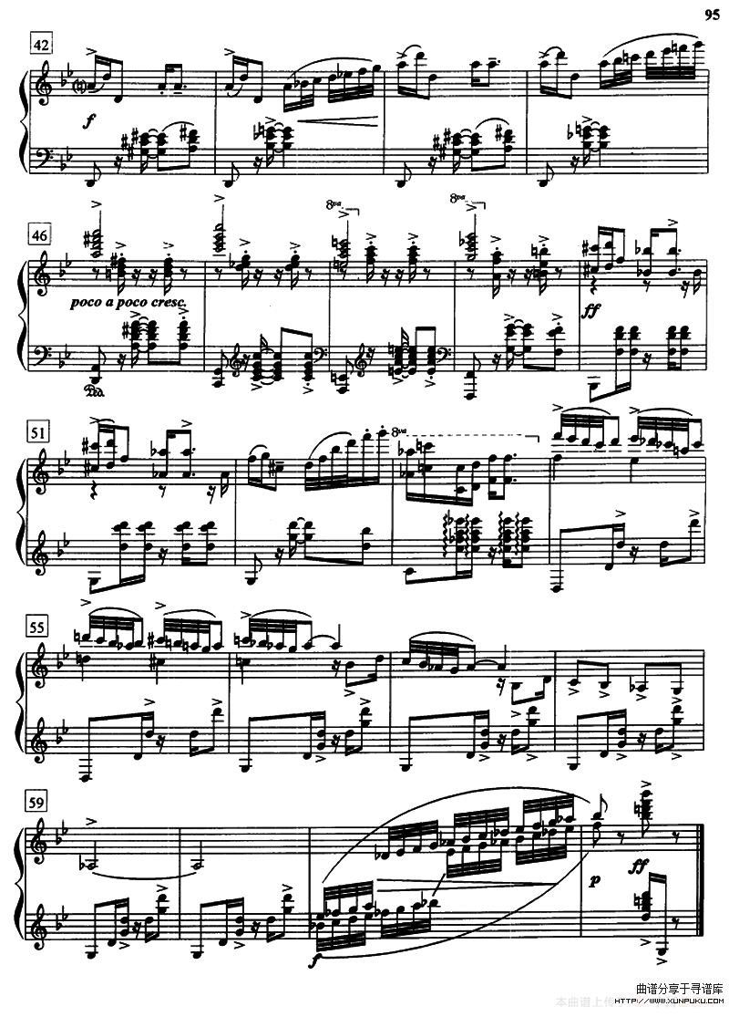 前奏曲（格什温作曲版）钢琴谱第3页