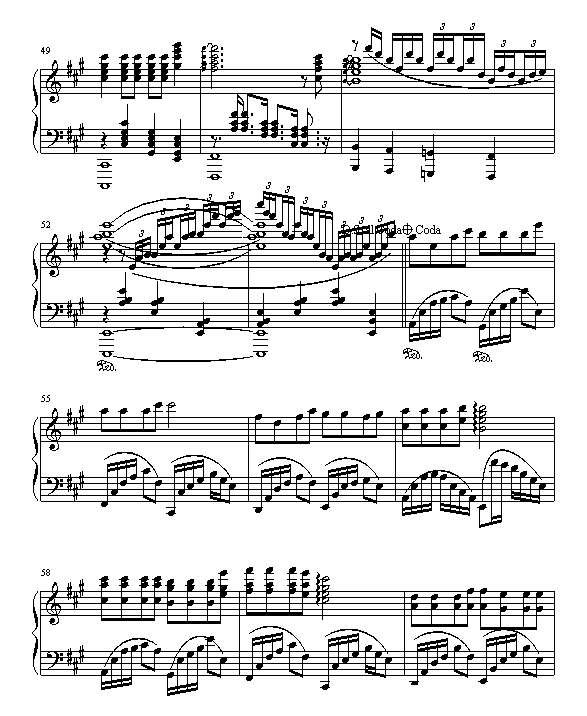 一生有你钢琴谱第5页