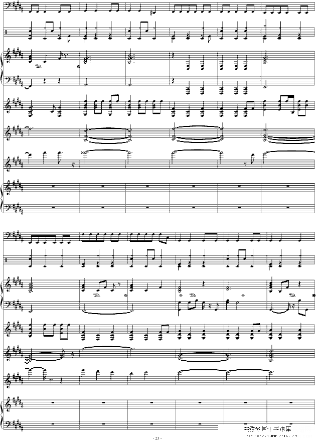 jazz demo钢琴谱第16页