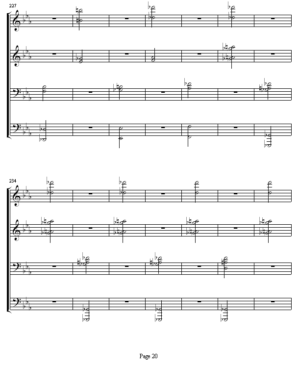 命运交响曲 （钢琴4手联弹）钢琴谱(钢琴曲)钢琴谱第13页