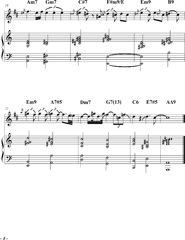 爵士组曲：尤利西斯的梦呓（其二）钢琴谱第4页