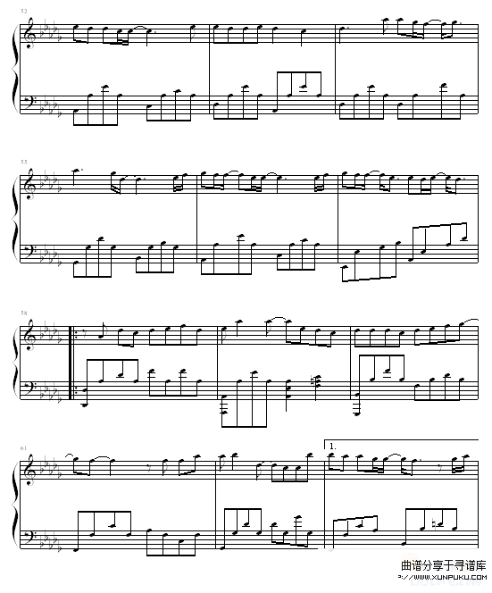 枫 - ﹑Shēkˊ﹏上传版-周杰伦钢琴谱第4页
