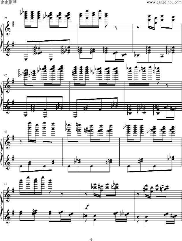 《糖果仙子》舞曲钢琴独奏钢琴谱(钢琴曲)钢琴谱第4页